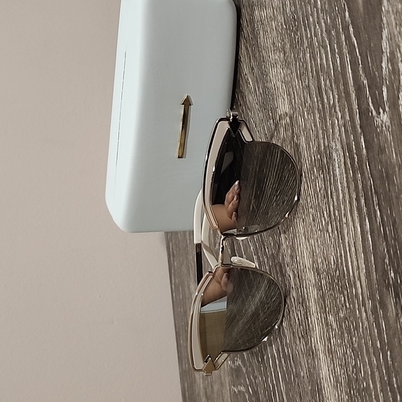 Karen Walker Mirror Felipe Arrow Sunglasses - Picture 1 of 8